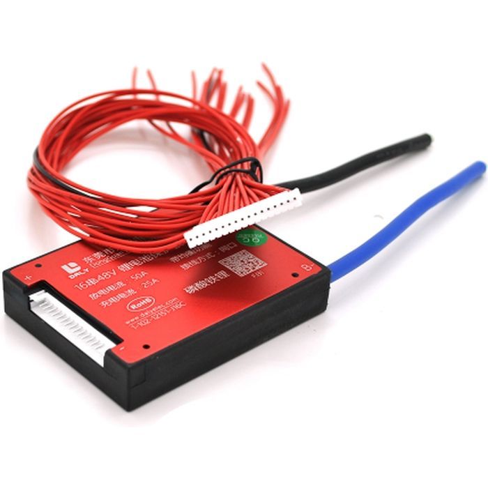 BMS контроллер DaLy LiFePO4 48V 16S 50A Фото