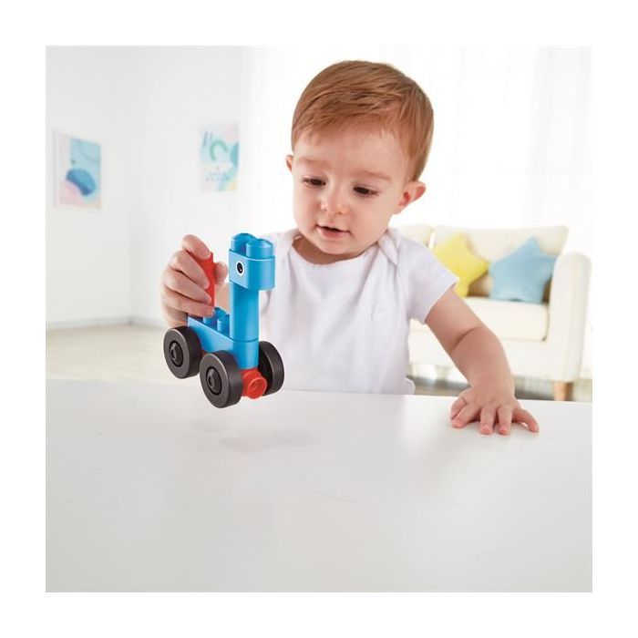 Конструктор PolyM Машинки и зверята 6 деталей Фото