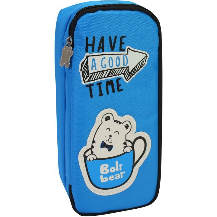 Пенал Cool For School 1 відділення Блакитний Фото