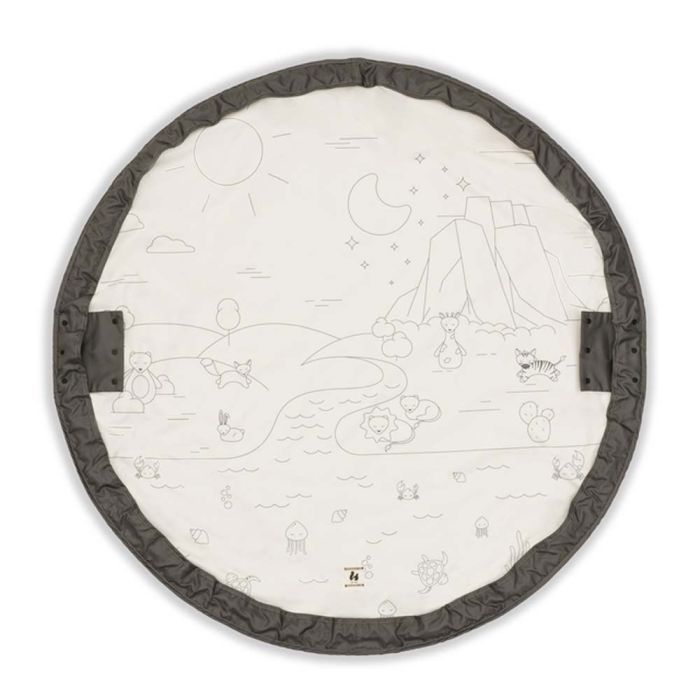 Детский коврик Hauck сумка Play N Tidy Dark Grey Фото