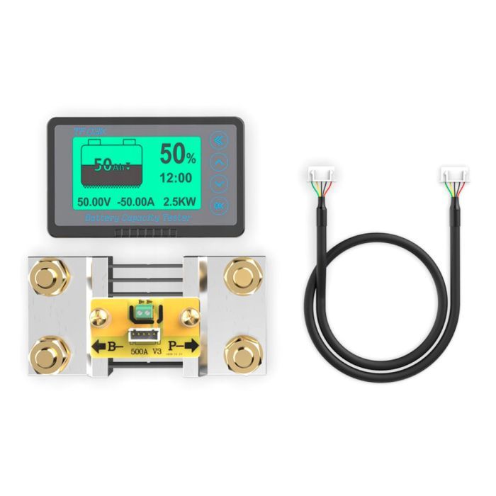 Тестер для аккумуляторов JK TF03K 8-120V 100A Фото