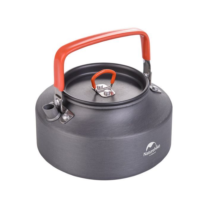 Чайник туристический Naturehike NH17C020-H 1,1 л алюміній сірий Фото