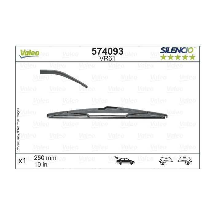 Щетка стеклоочистителя Valeo 574093 Фото