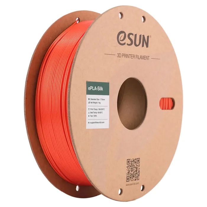 Пластик для 3D-принтера eSUN eSilk-PLA 1кг, 1.75мм, red Фото
