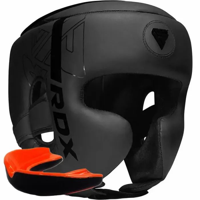 Боксерский шлем RDX F6 KARA Matte Black L Фото