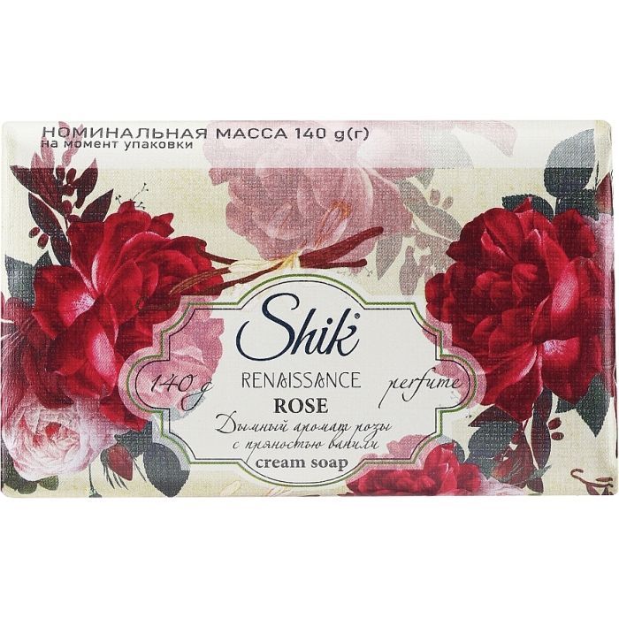 Твердое мыло Shik Renaissance Троянда 140 г Фото