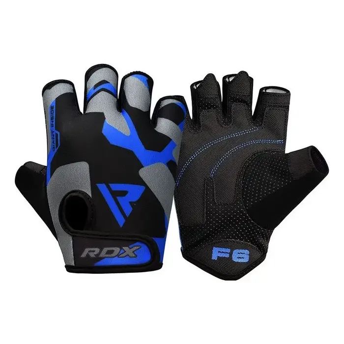 Перчатки для фитнеса RDX F6 Sumblimation Blue XL Фото