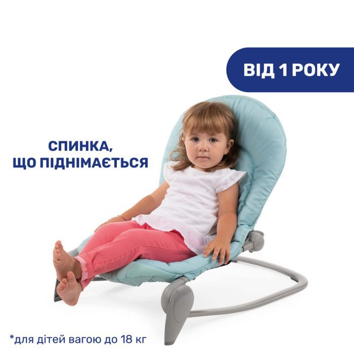 Кресло-качалка Chicco Balloon бірюзове Фото 3
