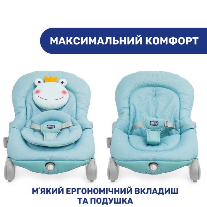 Кресло-качалка Chicco Balloon бірюзове Фото 4