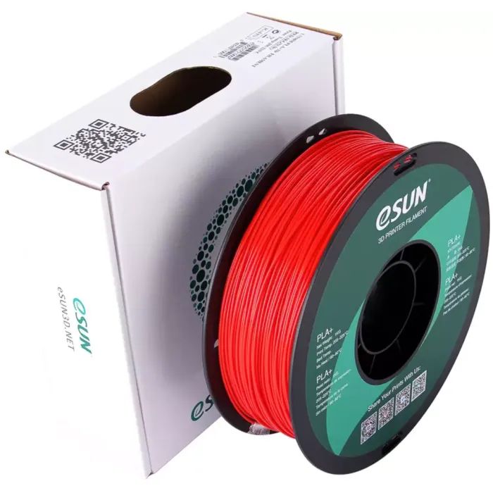 Пластик для 3D-принтера eSUN PLA+ P1.75мм, 1кг, red Фото