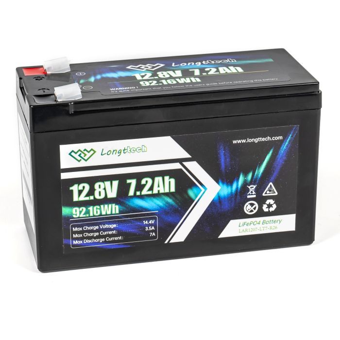 Батарея LiFePo4 Longttech 12.8V - 7.2Ah Фото