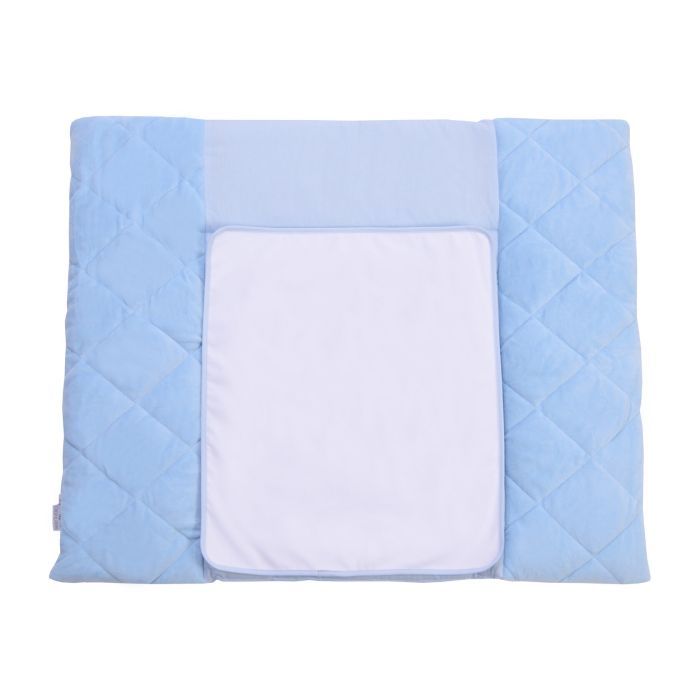 Пеленальный матрасик Верес Velour Medium blue 72х80 см Фото