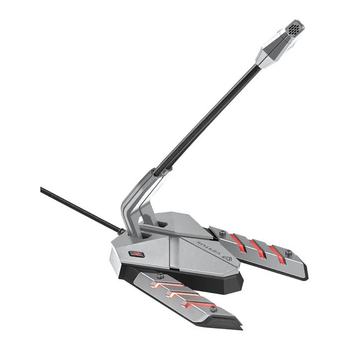 Микрофон Vertux Streamer-3 LED USB Grey Фото