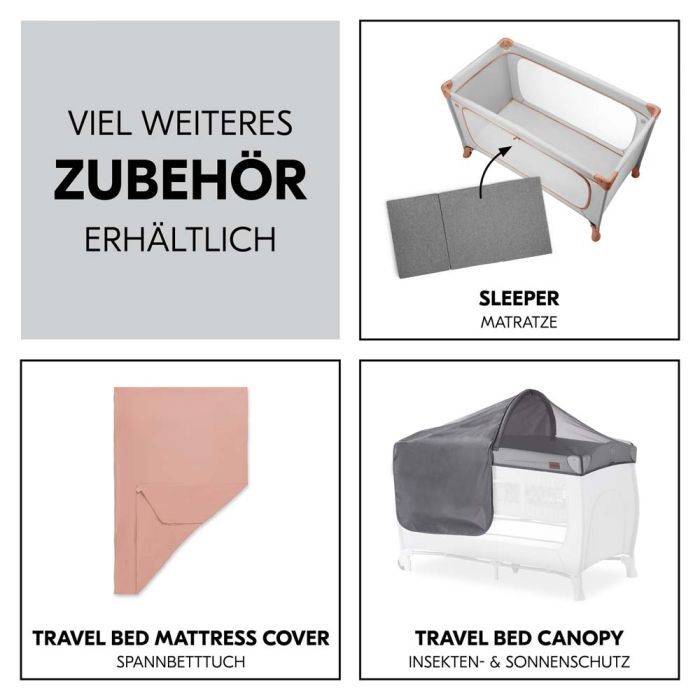 Детский манеж Hauck Dream N Play Plus Dusty Cork Фото 4