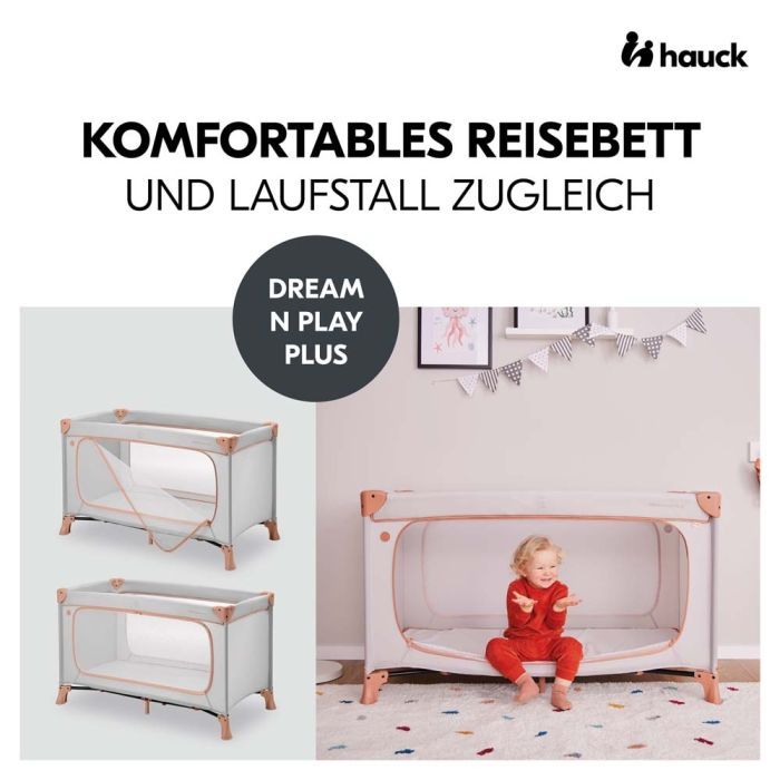 Детский манеж Hauck Dream N Play Plus Dusty Cork Фото 8