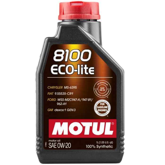 Моторное масло MOTUL 8100 Eco-lite SAE 0W-20, 1л Фото