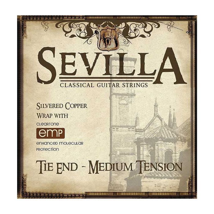 Струны для гитары Cleartone Sevilla Tie End Medium Tension Фото