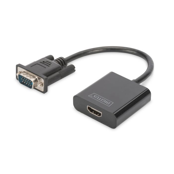 Переходник Digitus VGA to HDMI (M/F), Full HD Фото