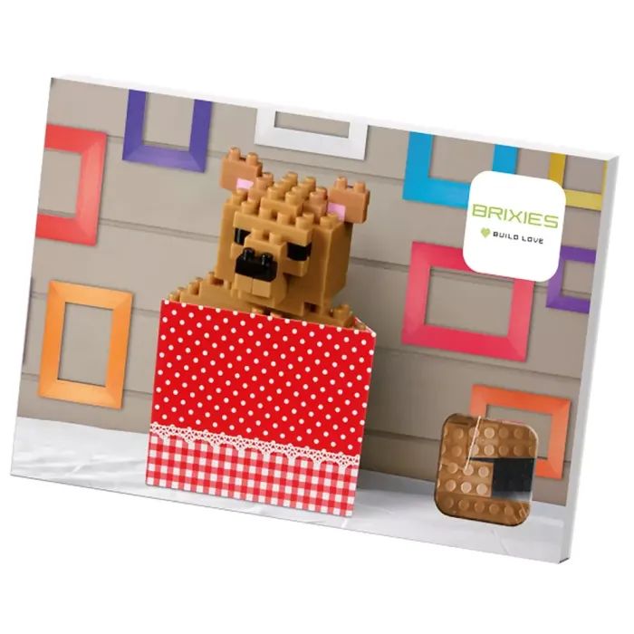 Конструктор BRIXIES Открытка Мишка Тедди Фото