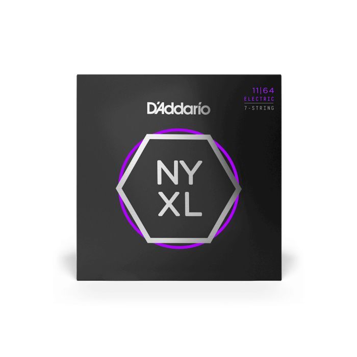Струны для гитары D'Addario NYXL Medium 7-String (11-64) Фото