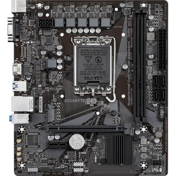 Материнская плата GIGABYTE H610M H V2 Фото