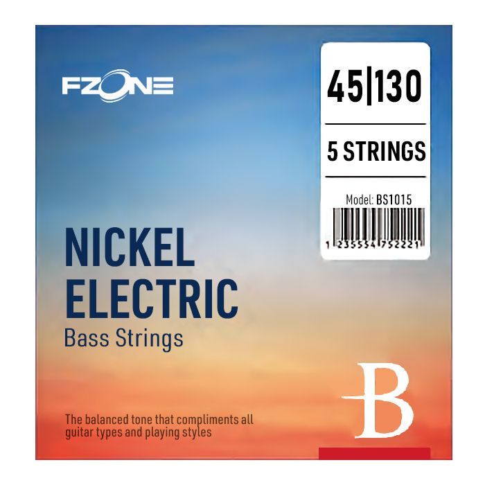 Струны для гитары Fzone Electric Bass Strings (45-130) Фото
