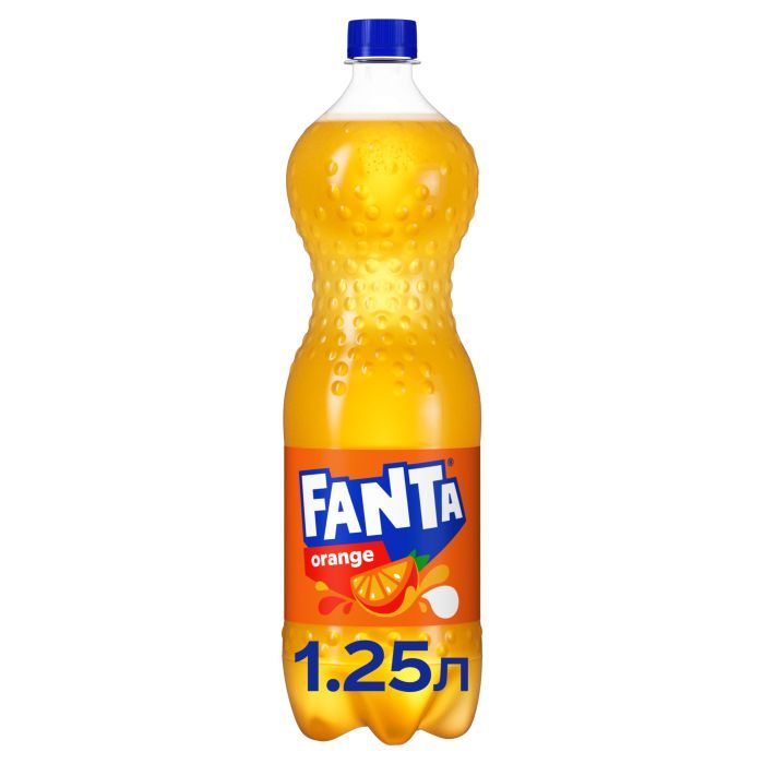Напиток Fanta Безалкогольный сильногазированный сокосодержащий А Фото