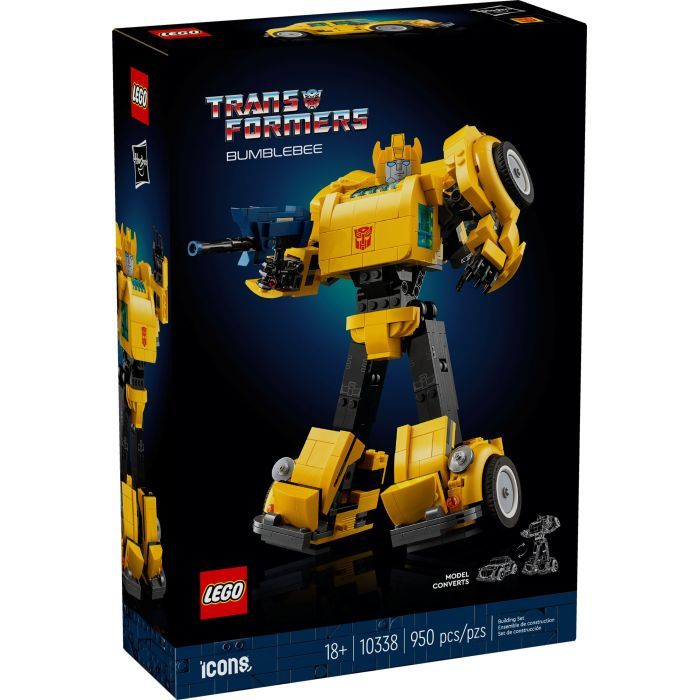 Конструктор LEGO Icons Transformers Bumblebee 950 parts Фото