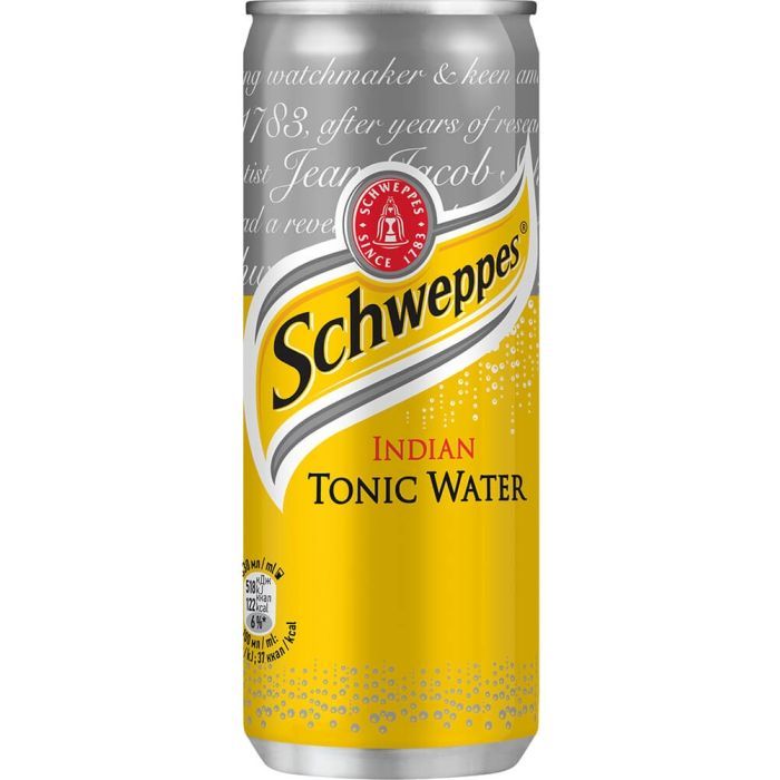 Напиток Schweppes Indian Tonic Безалкогольный сильногазированный 330 Фото