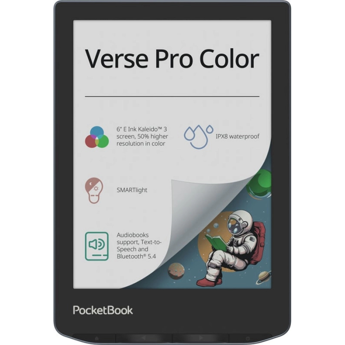 ЕлектроннакнигаPocketbook634K3VerseProColor,StormySea(PB634K3-1-CIS)
