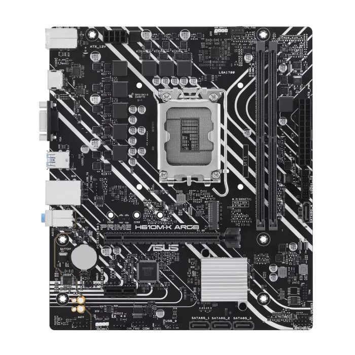 Материнская плата ASUS PRIME H610M-K ARGB Фото