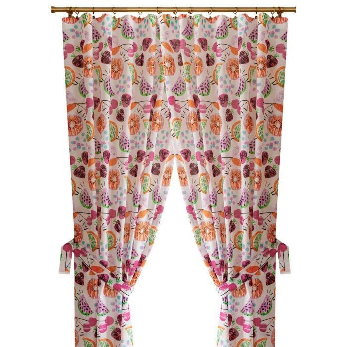 Штора Прованс Violet cherries 140х250 см Фото