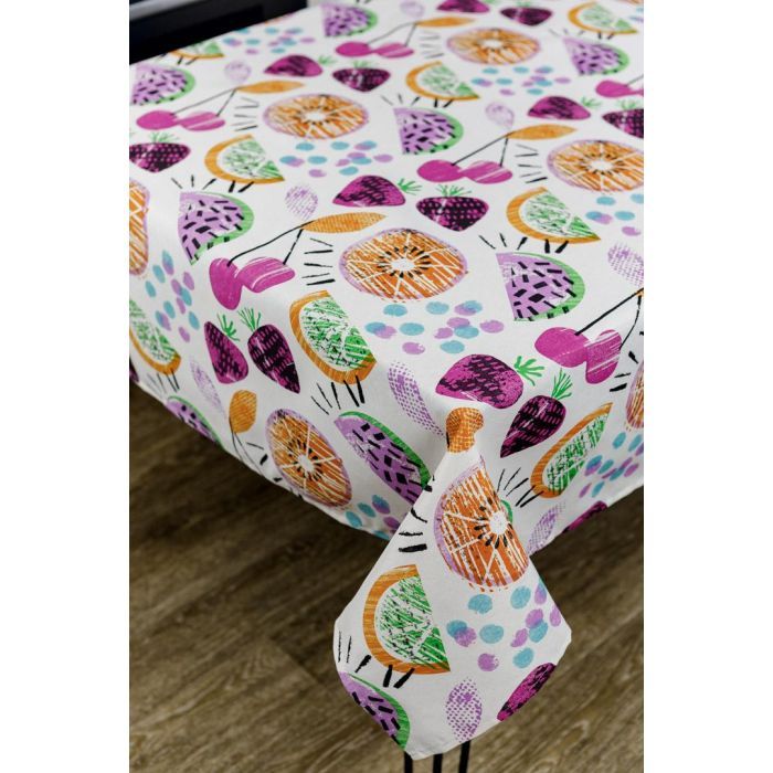 Скатерть Прованс Violet cherries 120х136 Фото