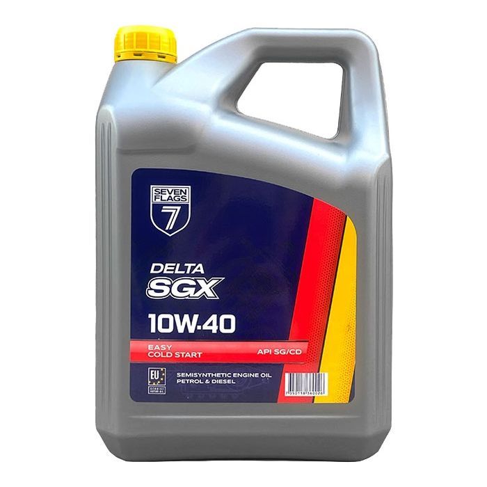 Моторное масло 7FLAGS Delta SGX 10W-40 3,6л Фото