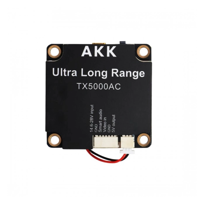 Відеопередавач (VTX) AKK Ultra Long Range 5W 4.9G-6G 96CH (TX5000AC)