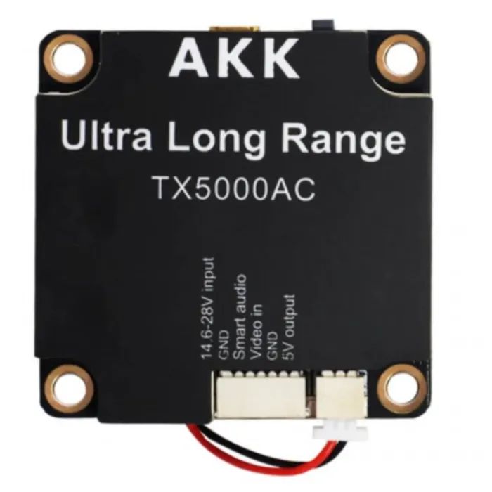 Видеопередатчик (VTX) AKK Ultra Long Range 5W 4.9G-6G 96CH Фото
