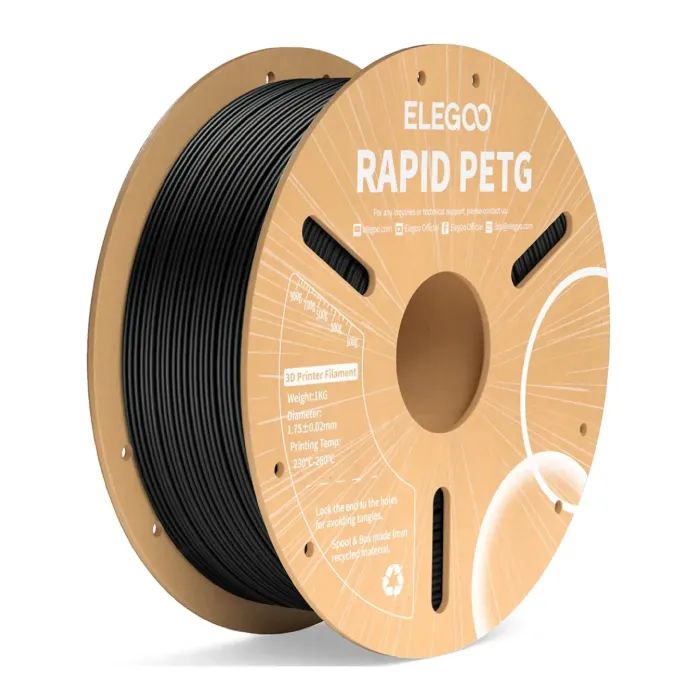 Пластик для 3D-принтера ELEGOO Rapid PETG 1кг, 1.75мм, black Фото
