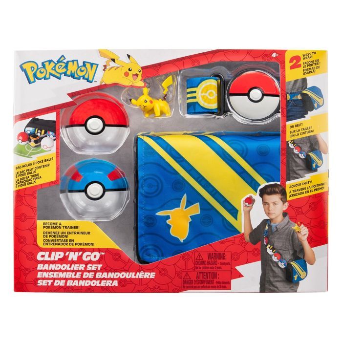 Игровой набор Pokemon Снаряжение тренера Пикачу в игровом наборе Фото