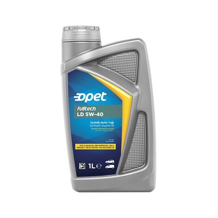 Моторное масло OPET FullTech LD 5W-40, 1л. Фото