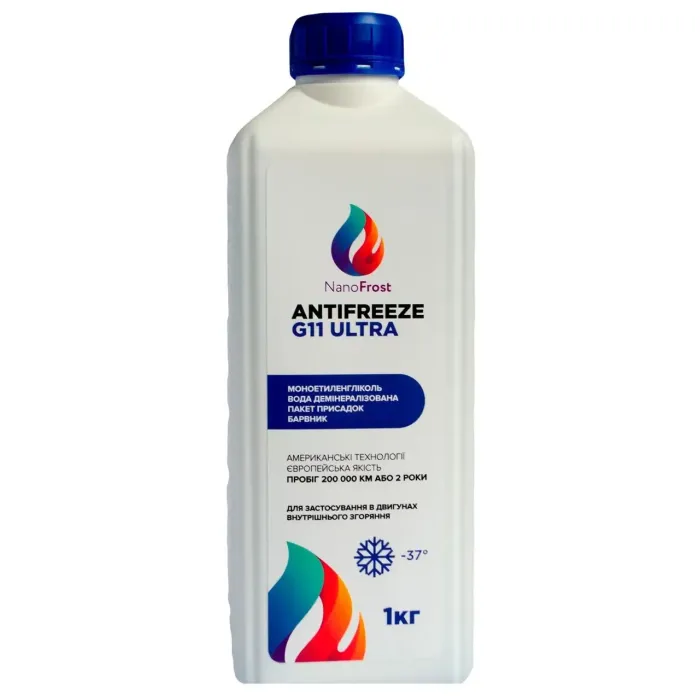 Антифриз NanoFrost G11 Ultra синій, 1кг Фото