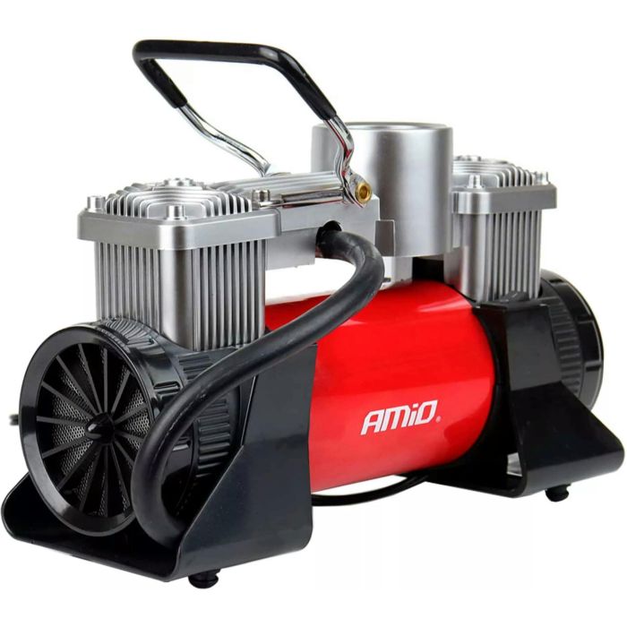 Автомобильный компрессор AMiO 12V HQ ACOMP-18 (02640) Фото