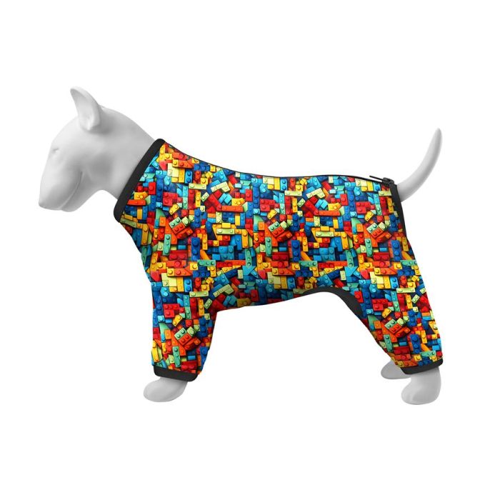 Ветровка для животных WAUDOG Clothes Блоки S 35 Фото