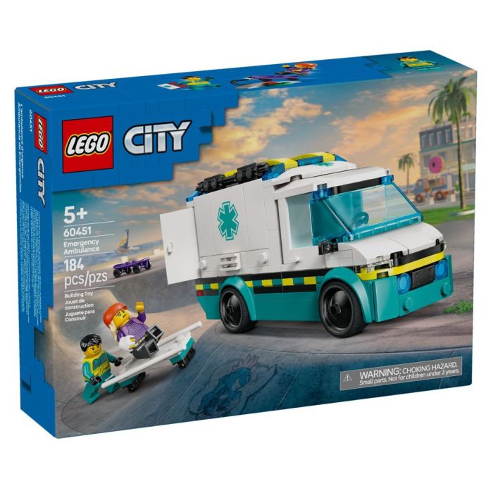 Конструктор LEGO City Скорая помощь Фото