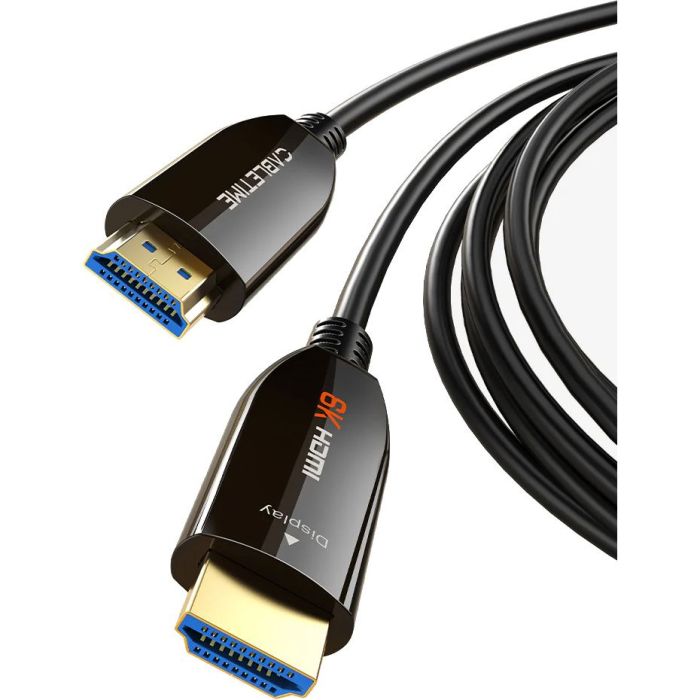 Кабель мультимедийный Cabletime HDMI M to HDMI M 10.0m V2.1 Фото