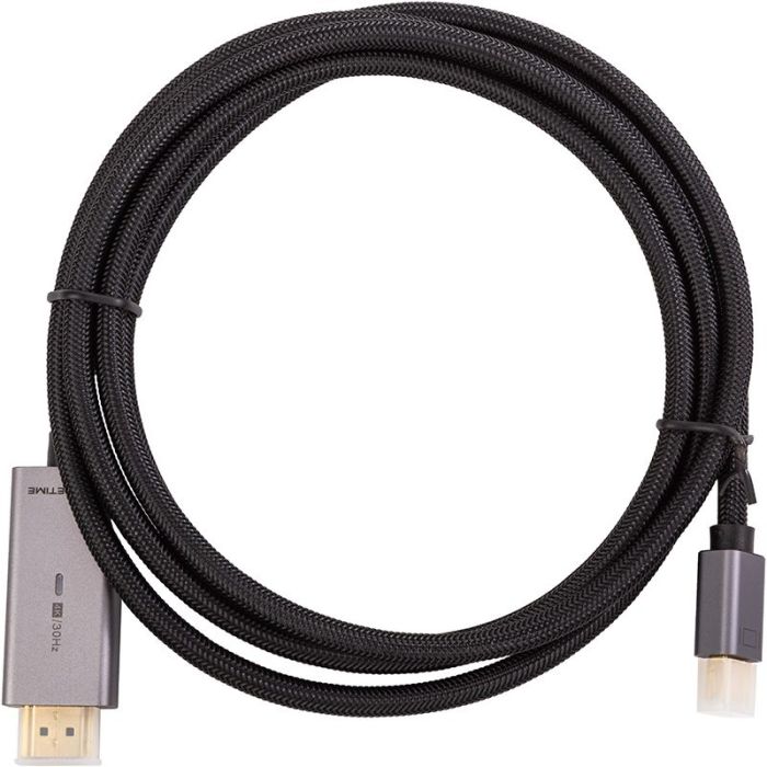 Кабель мультимедийный Cabletime miniDisplayPort M to HDMI M 1.8m Фото