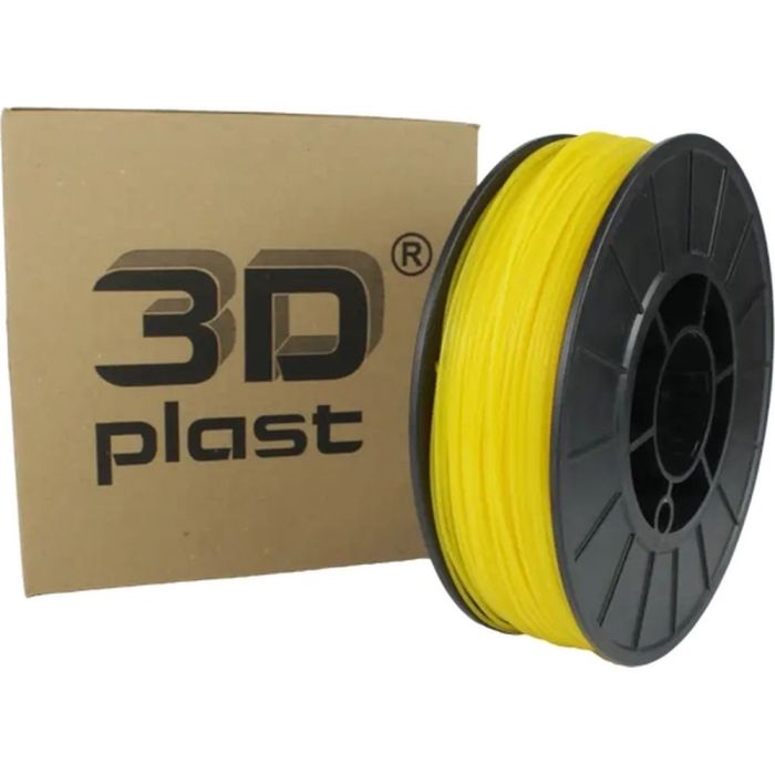 Пластик для 3D-принтера 3Dplast PETG 1.75мм, 3кг, transparent yellow Фото