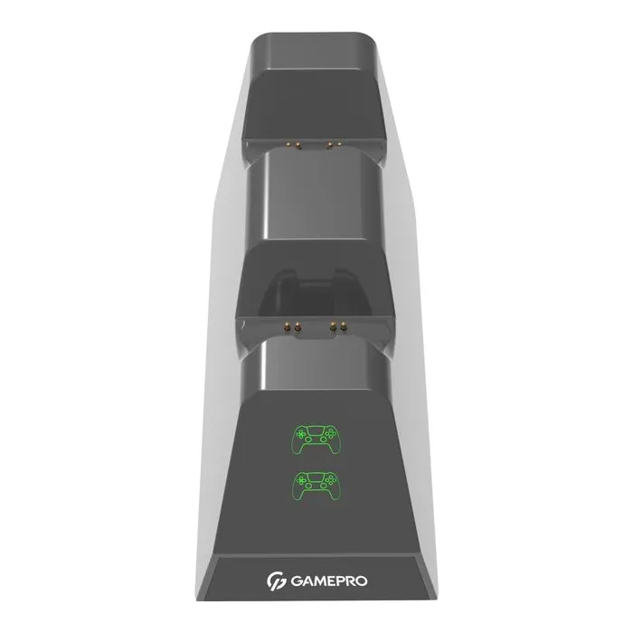 Зарядное устройство GamePro CHS420B Для геймпадів DualSense PS5 Black Фото