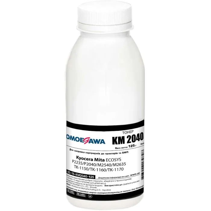 Тонер Tomoegawa Kyocera TK-1150/TK-1160/TK-1170 125г фасовка Фото