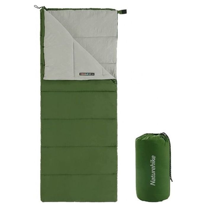 Спальный мешок Naturehike F150 NH22MSD05, лівий, зелений Фото