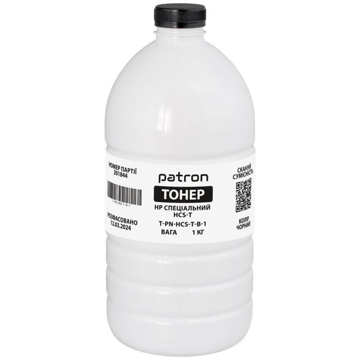 Тонер Patron HP HCS-T, 1 кг, black Фото